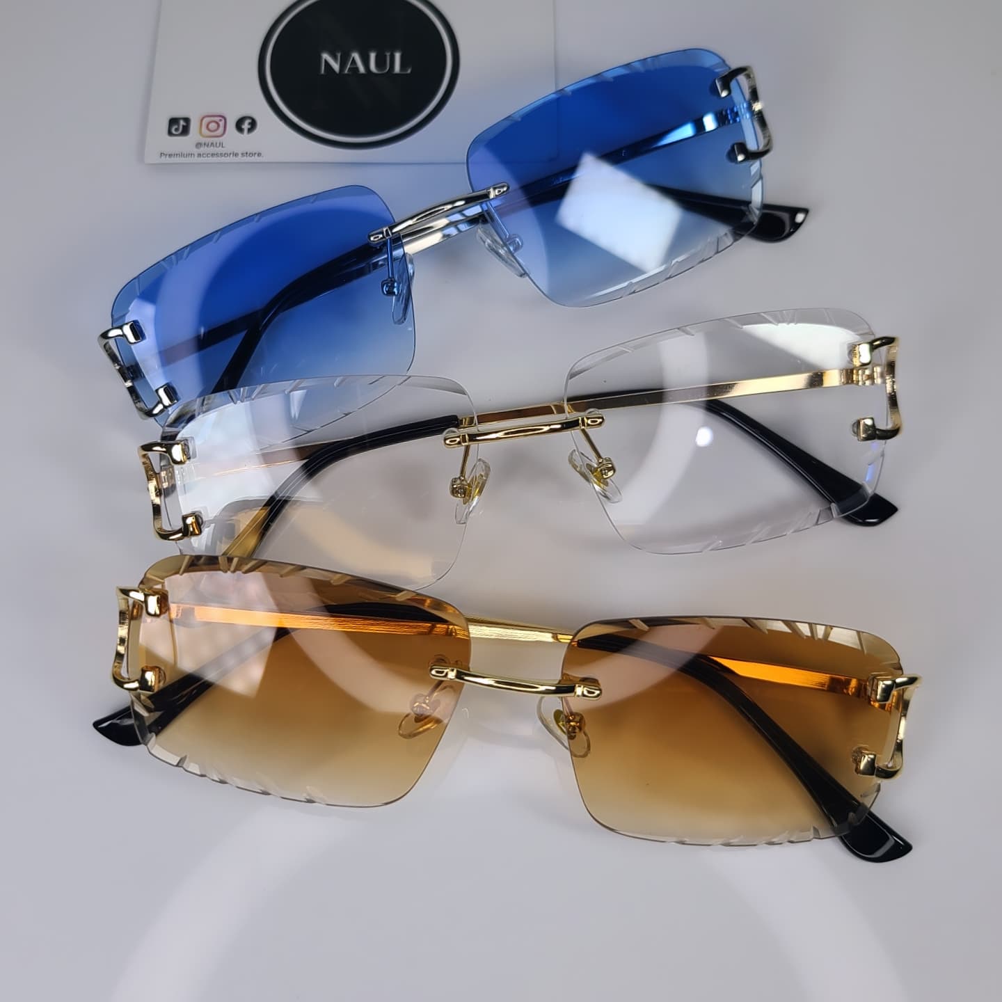 Rimless shades by Naul