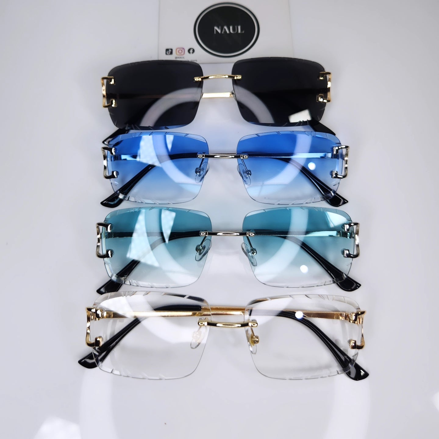Rimless shades by Naul