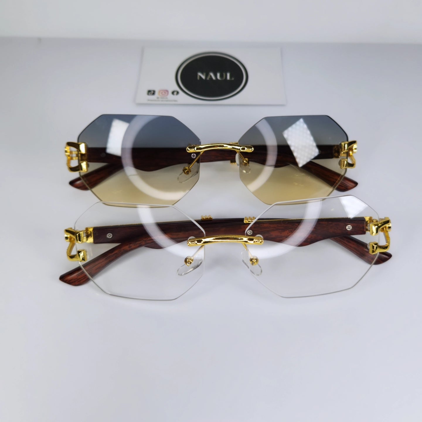 Rimless shades by Naul