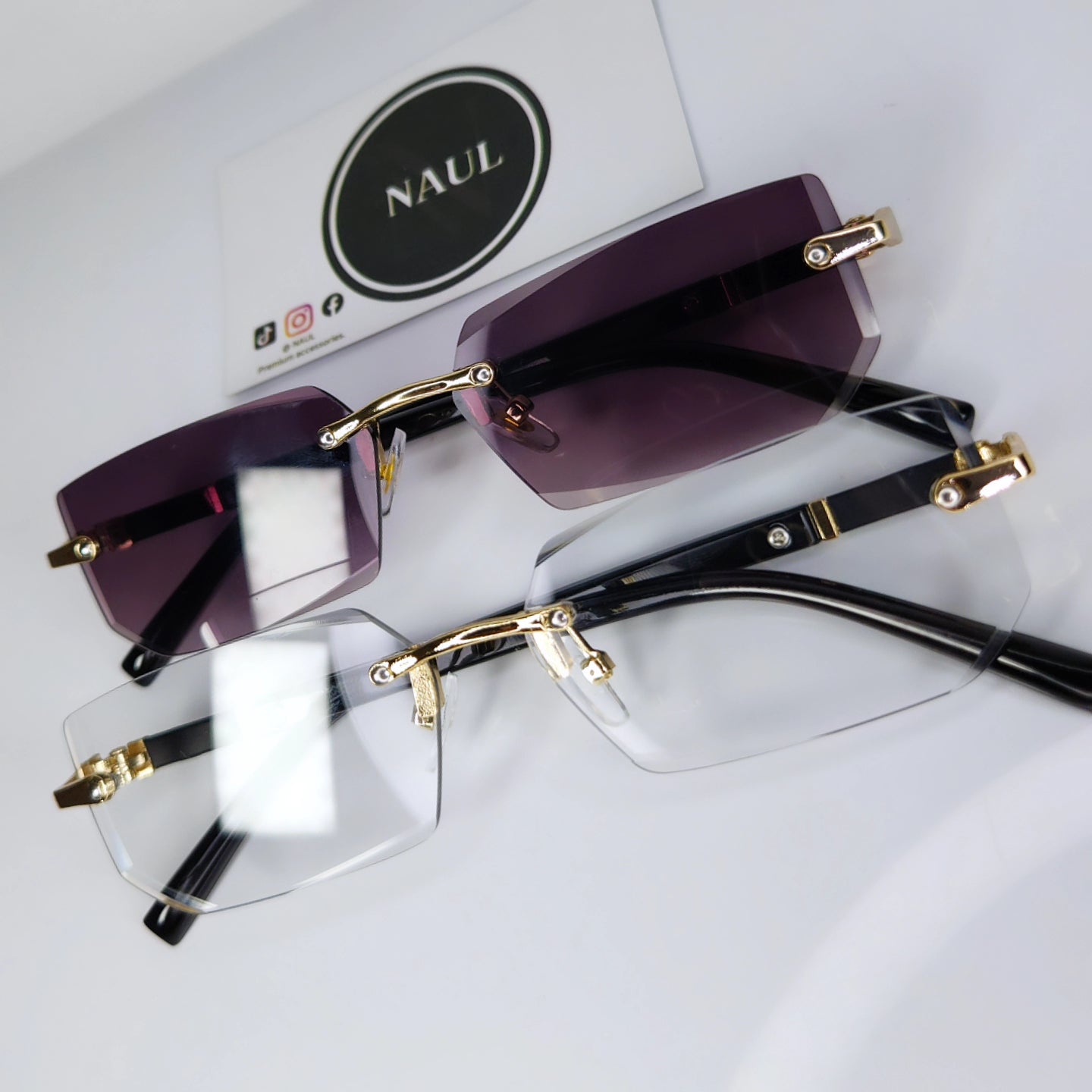 Rimless shades by Naul